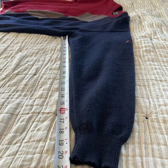 Ping Karsten Phoenix Open Merino Wool Cashmere Sweater Sz 44 Large Argyle Preppy - Picture 11 of 11